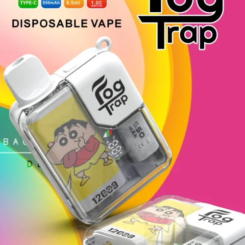 Fog trap 12000口抛棄式電子煙-LABUBU & 蠟筆小新聯名款