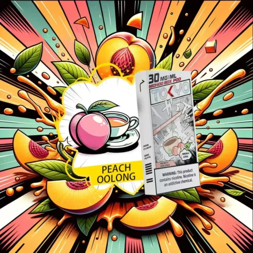 蜜桃烏龍味 魔盒煙彈 - 融合茶香與果韻的獨特風味