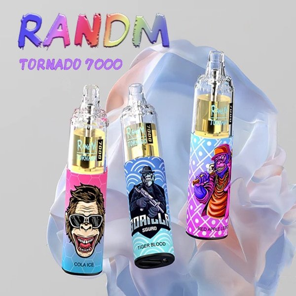 Randm Tornado 7000 Puffs|龍捲風拋棄式電子煙 歐美人氣爆款:圖片 3