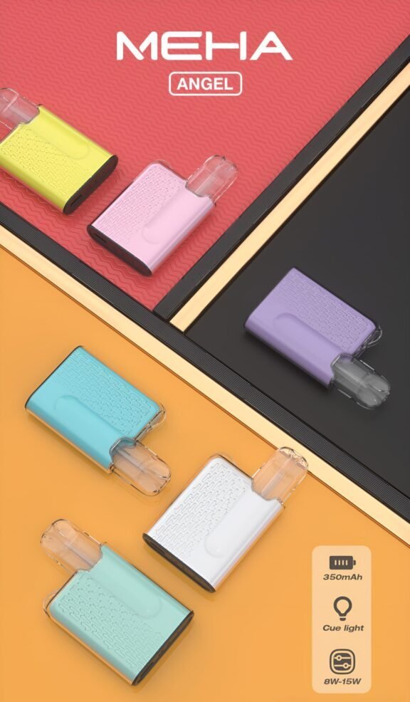 MEHA ANGEL 魅嗨方形五代電子煙主機|買五盒魅嗨五代煙彈送五代主機專機專用