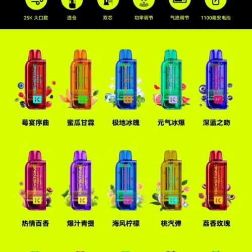 KEYSTONE FLEX-3 鑰石 25000口 專彈專機套裝|大容量續航・台灣現貨